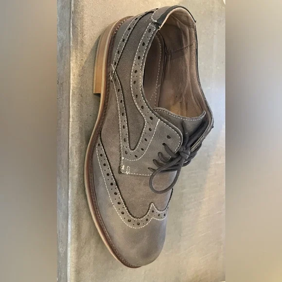 Steve Madden | Shoes | Steve Madden Mens Grey Dress Shoes | Poshmark